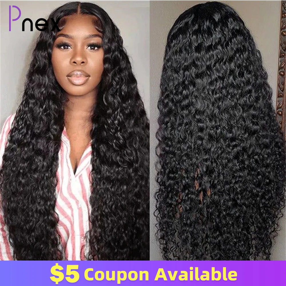 

T Part Deep Wave Lace Front Wig 4x4 Lace Closure Wig 13x4 Hd Lace Frontal Peruvian Human Hair Wigs For Women Human Hair 30inch