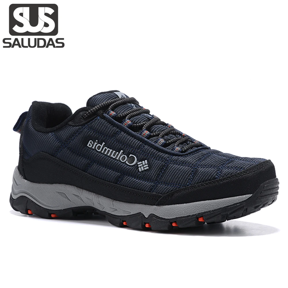

Мужские кроссовки для бега SALUDAS, Легкая удобная дышащая повседневная обувь, устойчивые к истиранию, Нескользящие, для улицы
