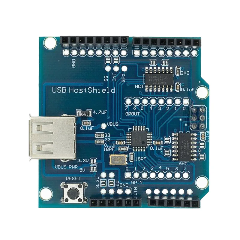 

USB Host Shield 2.0 for Arduino UNO MEGA ADK Compatible for Android ADK DIY Electronic Module Board