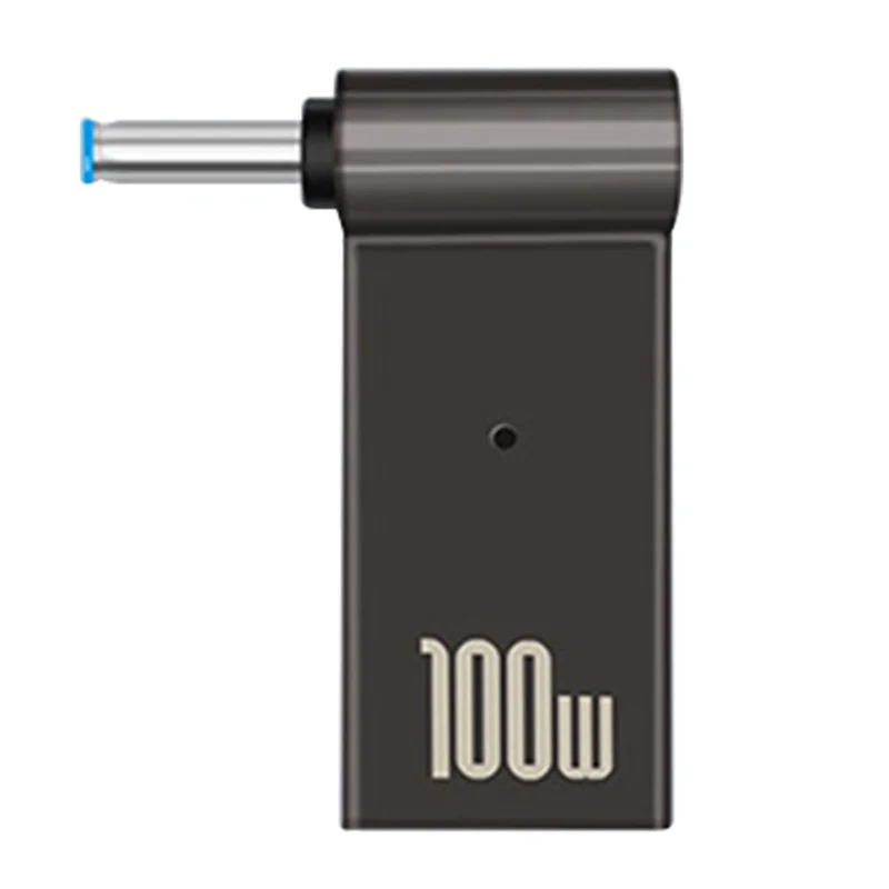 Переходник USB Type-C мама на гнездо 4 5X3 0 мм адаптер для зарядки ноутбука 100 Вт разъем