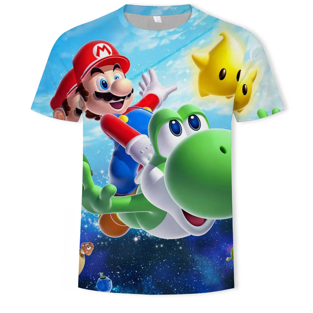 

Trendy Men Printed Clothes Men 3D Funny Movie Cartoon T-shirt Men Summer Promotional Clothing