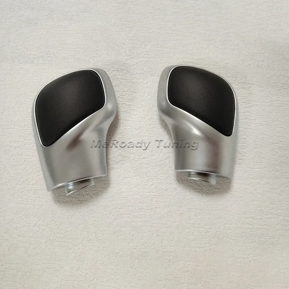 Хромированная серебряная ручка переключения передач боковая крышка рычаг для VW