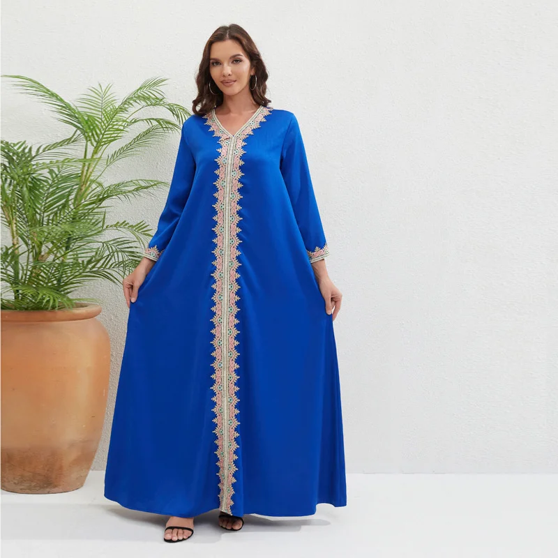 Рисунок 3 - Женское длинное платье Abaya в этническом стиле