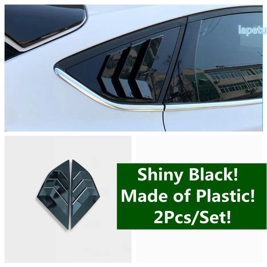 Боковое вентиляционное стекло жалюзи автомобильный задний спойлер декоративная