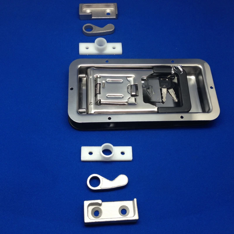 

Truck and trailer Body Door Lock Set Recessed Locking Gear stainless steel