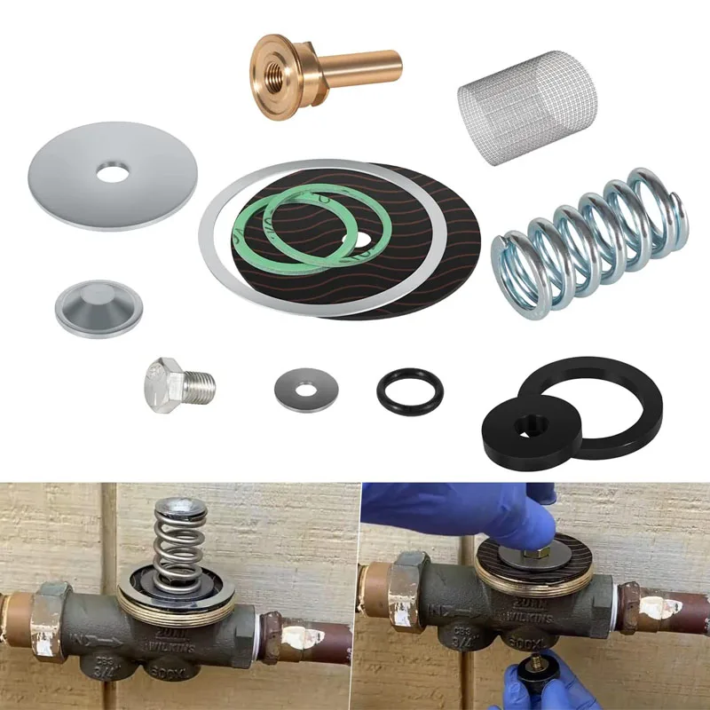 

RK1-600XL Repair Kits 1 FNPT Union FNPT Accessories Allow For Speedy Repairs For Zurn Wilkins 1" Model Reduction Valve (14 Pack)