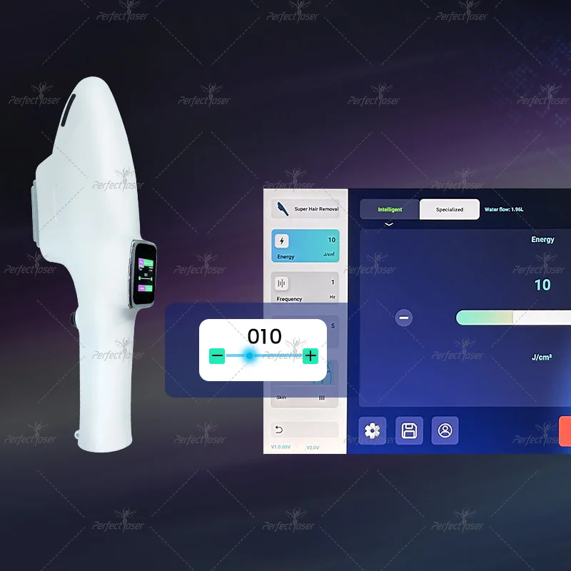 Фото Perfectlaser машина для удаления волос IPL OPT эпиляция тела Elight Acne омоложение кожи профессиональное косметическое устройство для салона использования 2025 №3