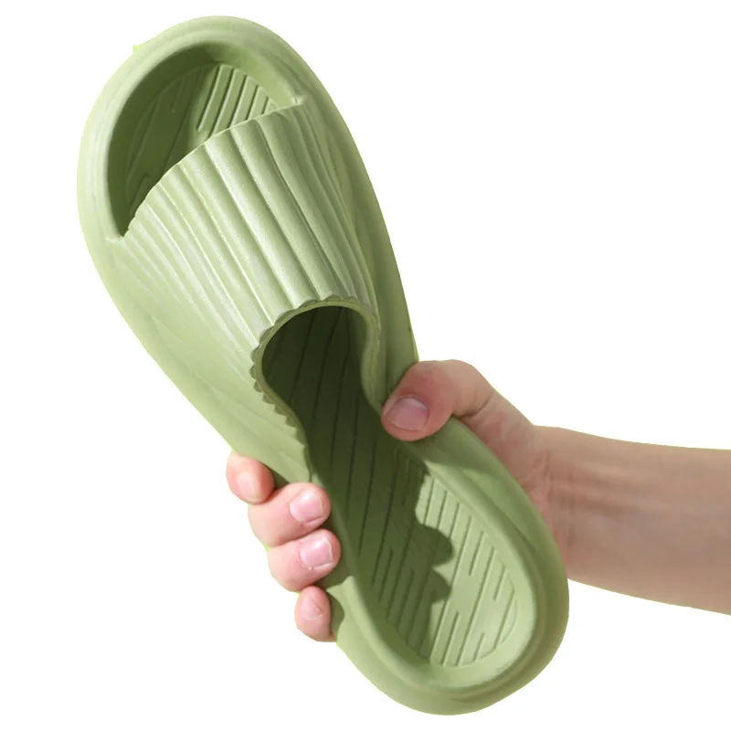EVA deodorant household slippers female summer couple home indoor soft bottom bathroom bath non-slip sandals male summer
