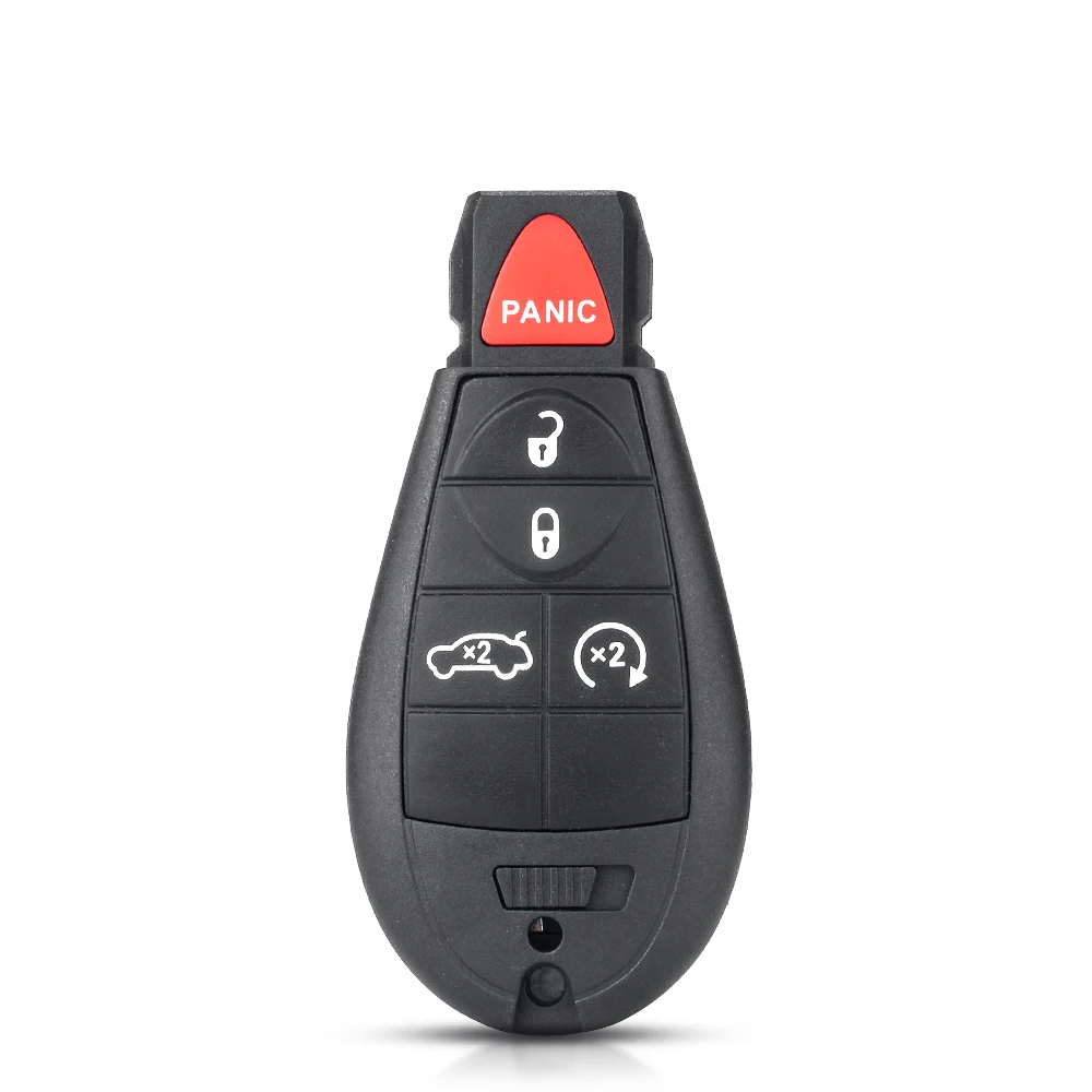 

KEYYOU для Dodge Дротика 2012 2013 2014 2015 2016 M3N32297100 5 кнопки Автомобильный Брелок дистанционного управления с ключом 433 МГц ID46 чип без ключа Умный брелок для ключей