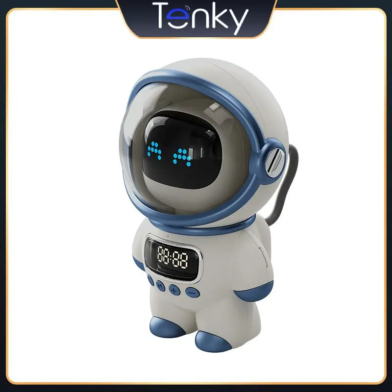 

Charging Hifi Sound Quality Smart Speaker Ai Voice Intercom Microphone Clock Audio With Microphone Ai Voice Intercom