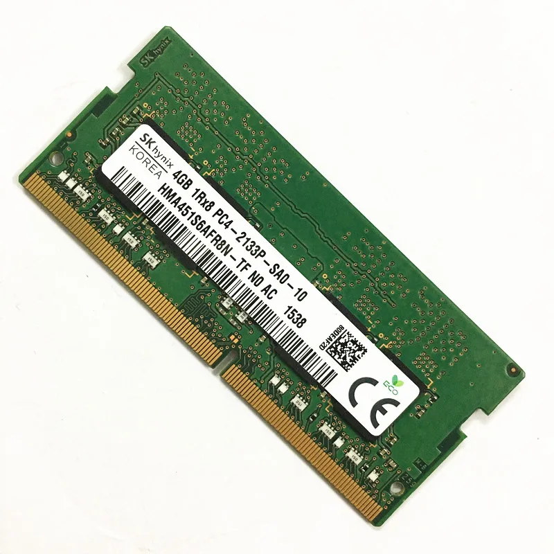 

SK hynix DDR4 4GB 2133MHz RAMS 4GB 1RX8 PC4-2133P DDR4 память для ноутбука