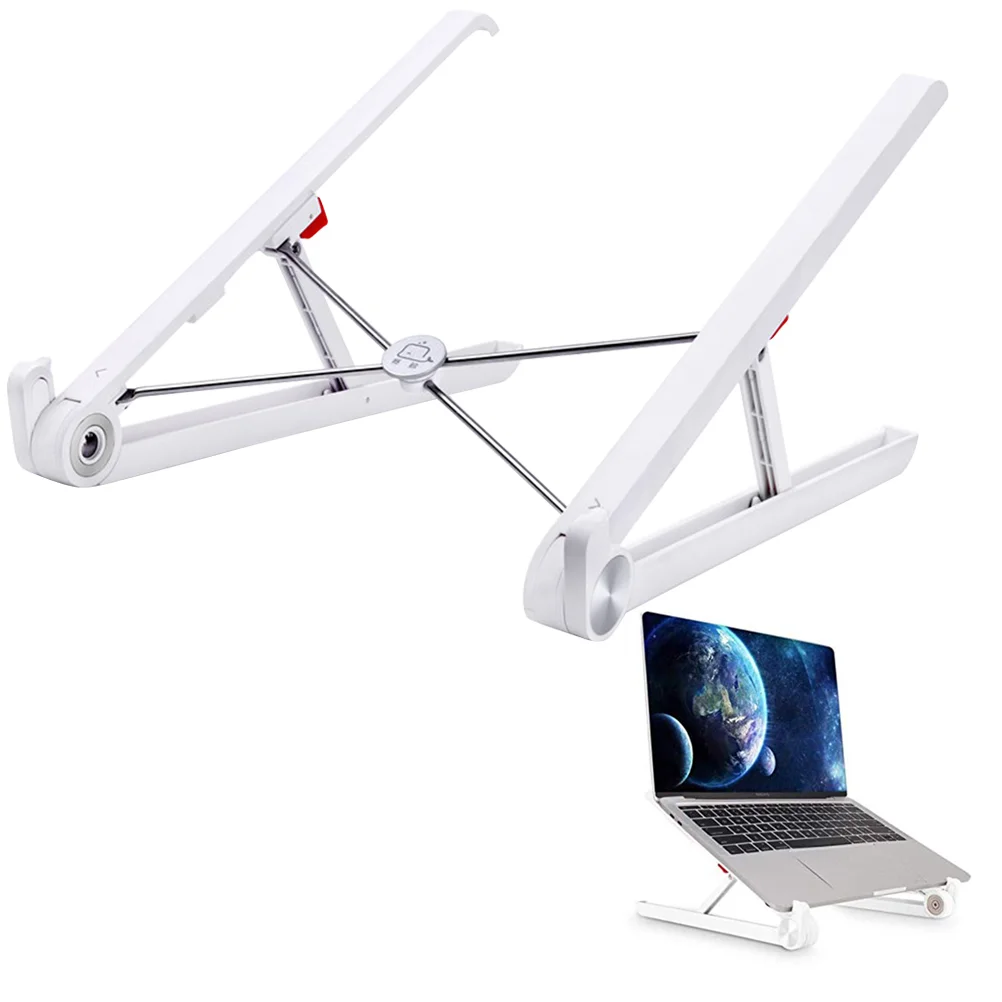

1PC Adjustable Laptop Holder iPad Stand Tablet Computer Holder for Desktop