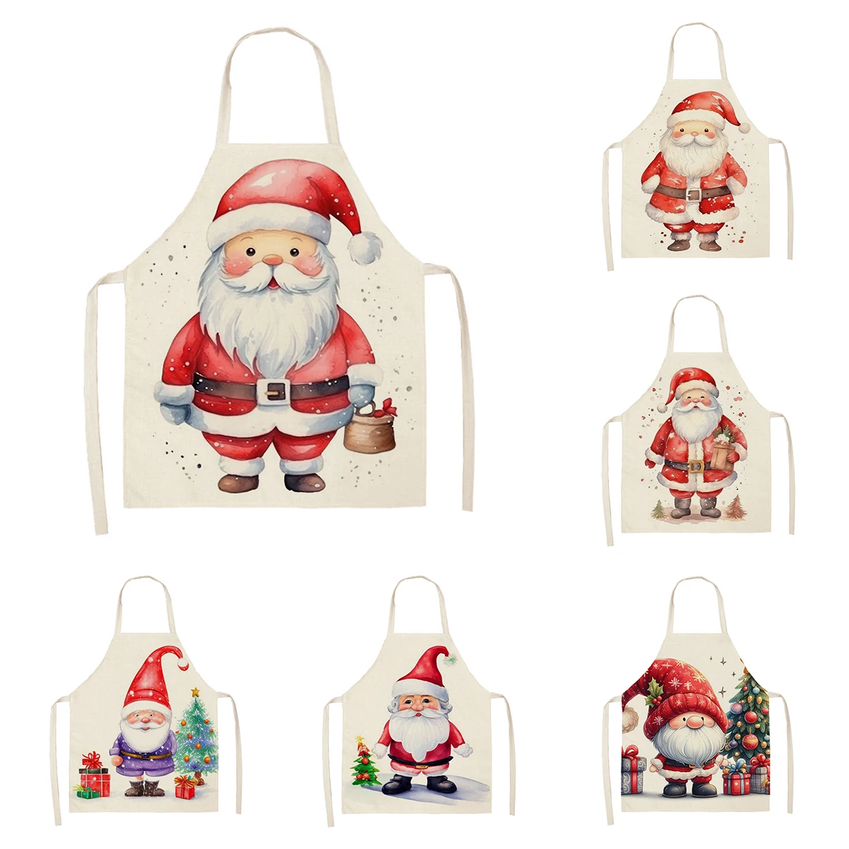 Кухонный Фартук для женщин льняной водонепроницаемый фартук мужчин и детей