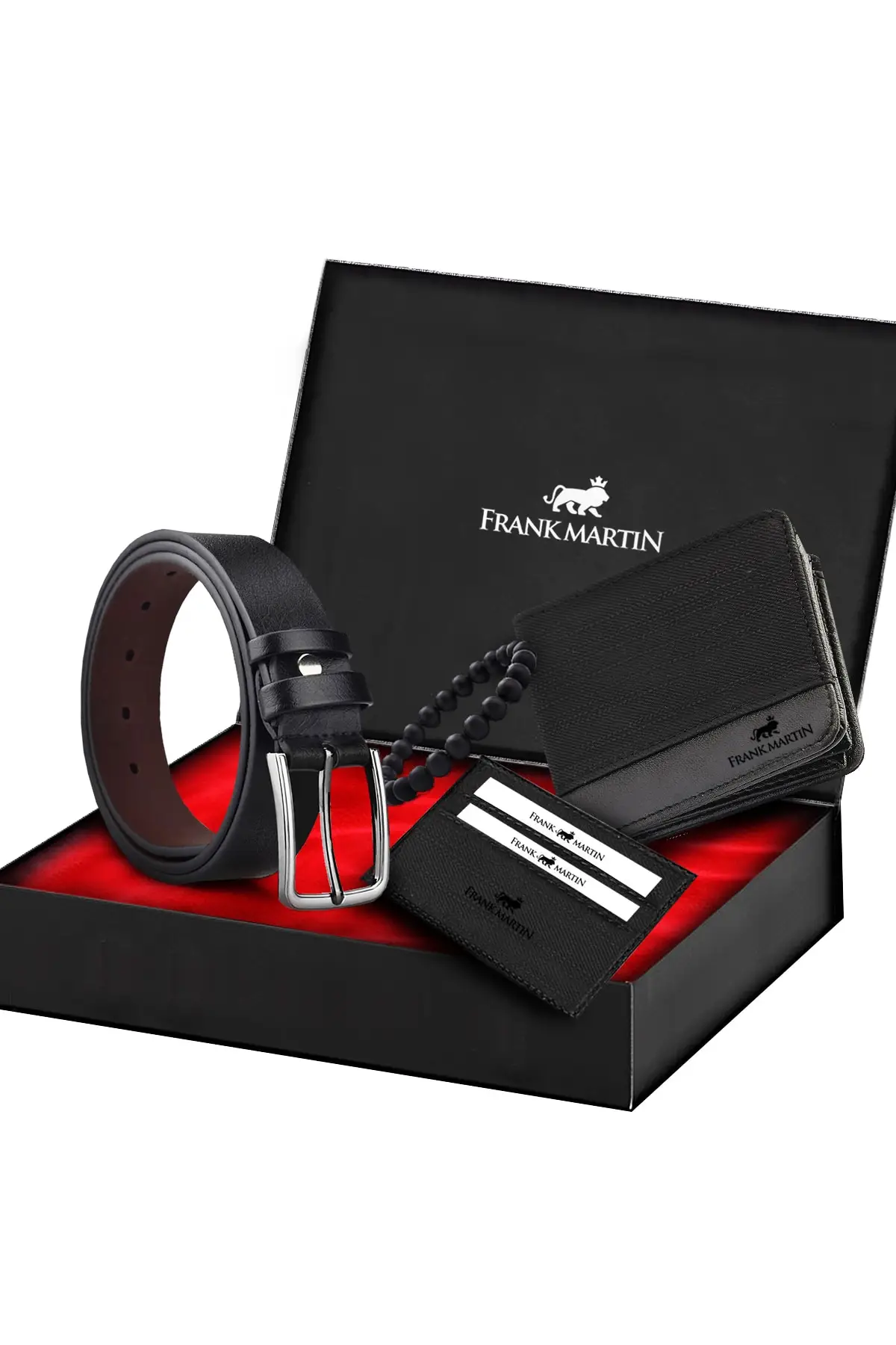 

Черный кошелек и держатель для джинсов, 50-011