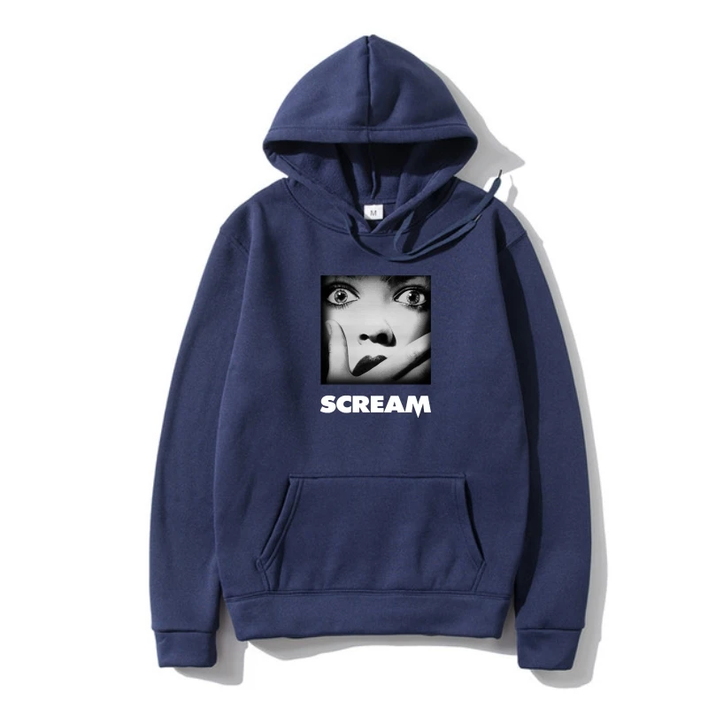 

Scream Movie Poster Licensed Adul Outerwear All Autumns Fleece Hoody