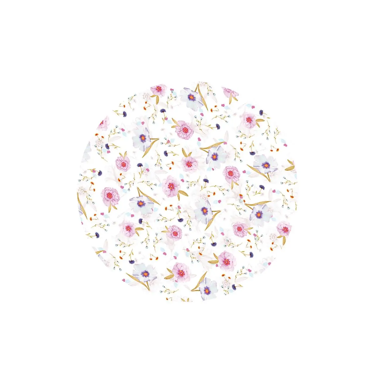 

Non-slip Round Table Cover Table Cloth Decor H - 150cm 60 Inch