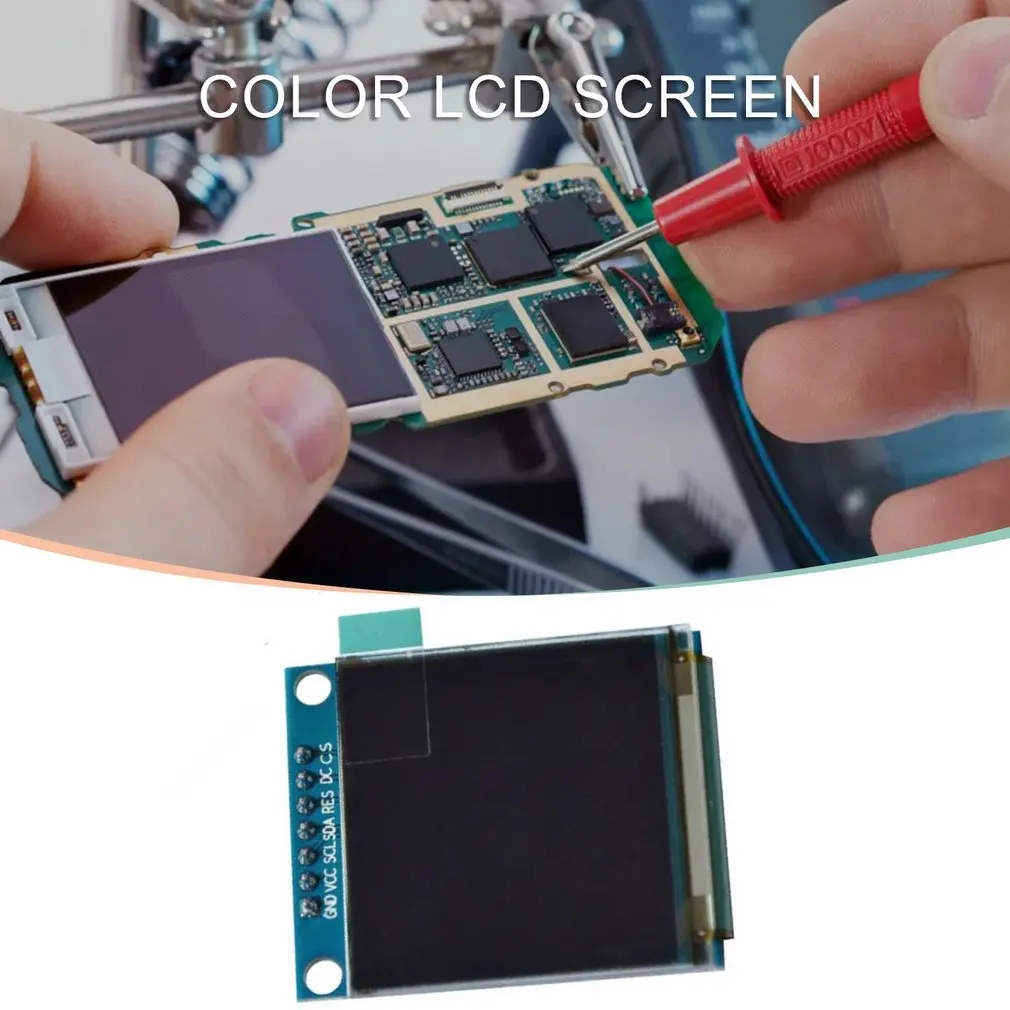 

Полноцветный органический светодиодный модуль SSD1351 1,5 дюйма, экран дисплея 128 (RGB) * 128, интерфейс привода IC SPI для 51 STM32