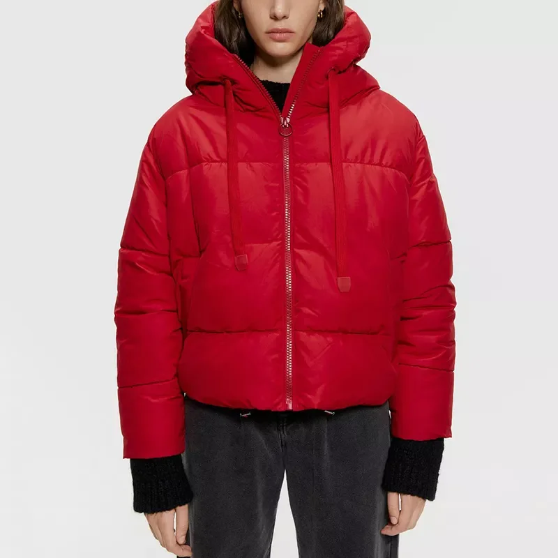 New2022 Padded Jacket Winter Hooded Parkas Woman Warm Down Jacket Large Size Woman Coat Thicken Women Casual Women Puffer Jacket