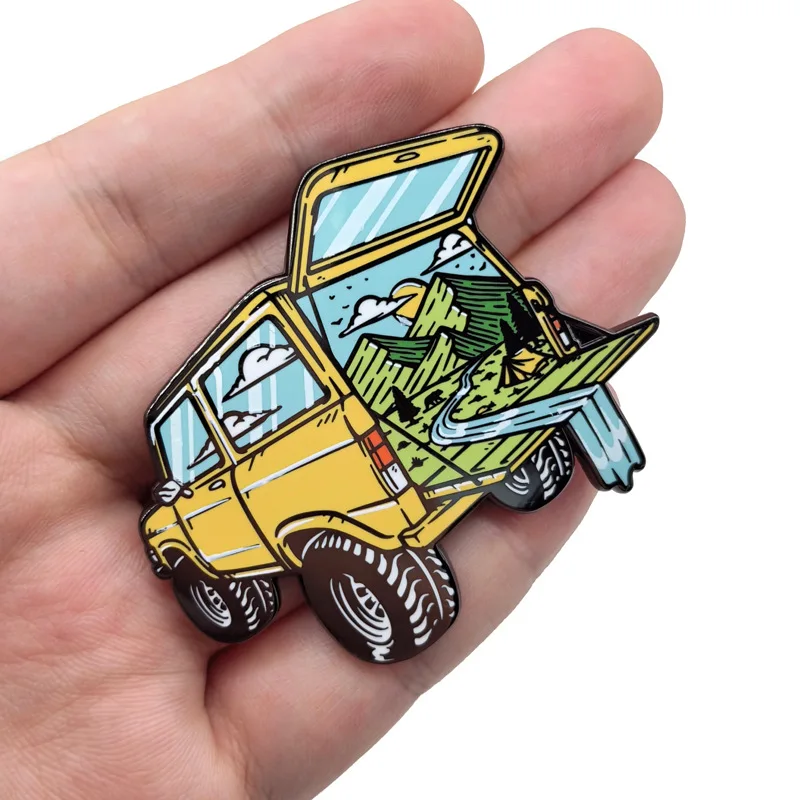 Эмалированная заколка для пеших прогулок ботинок походов