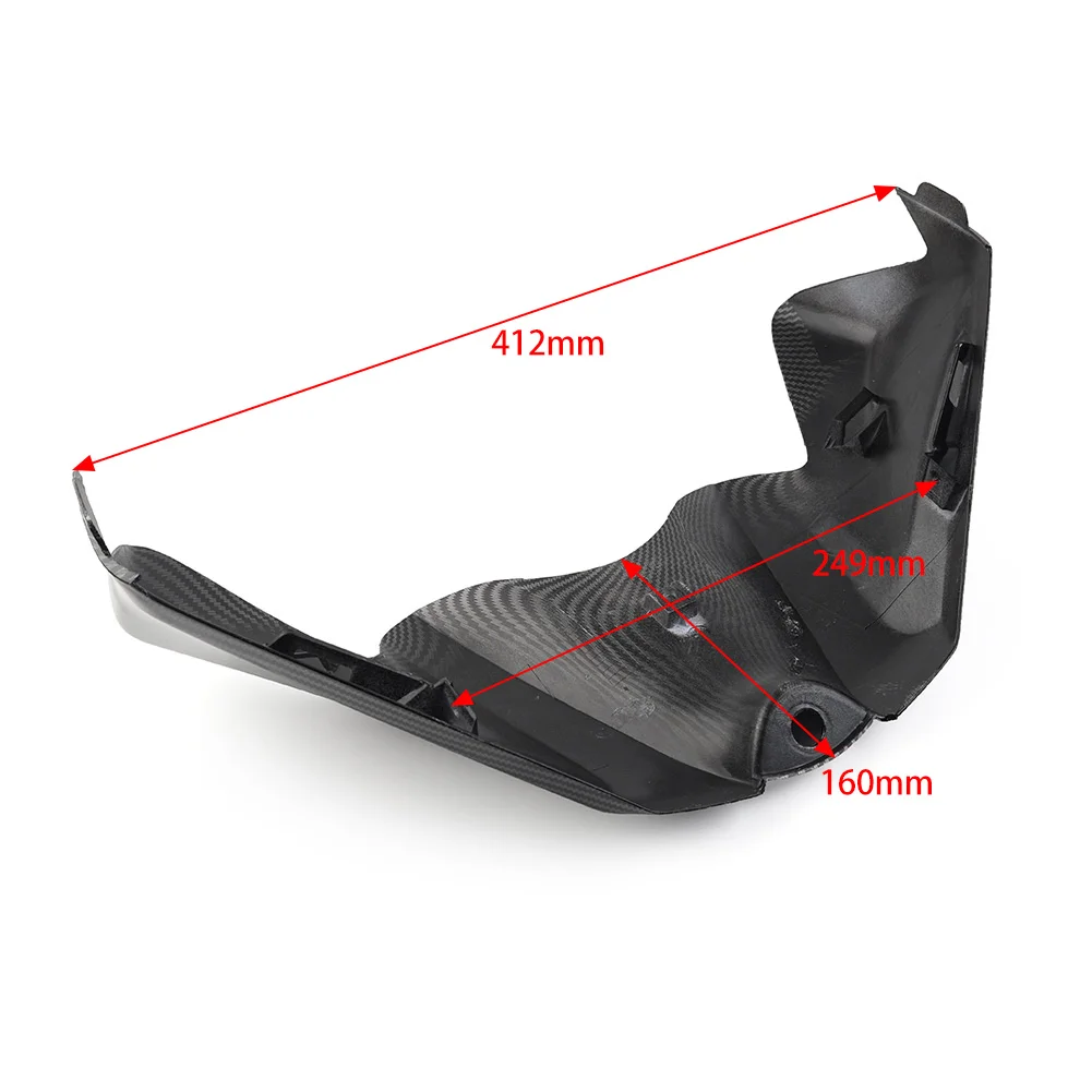 Обтекатель передней крышки газового бака для мотоцикла из углеродного волокна