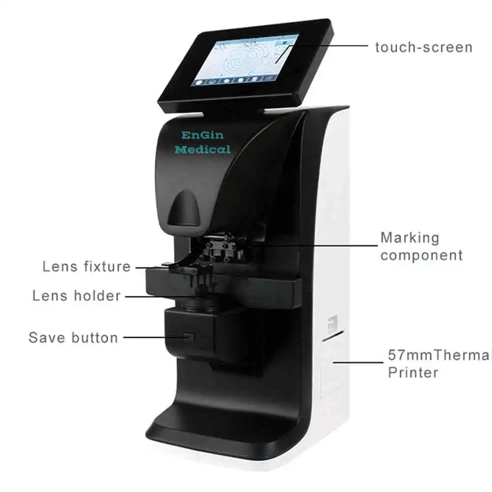 Factory Wholesale Handheld Focimeter Dijital Fokometre.Lensmeter Huvitz Auto Lensmeter