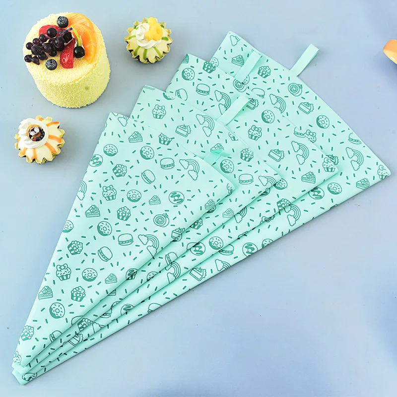 

DIY TPU Reusable Piping Bags Cream Pastry Icing Bag Cupcake Accessories For Cake Decorating Bag Kitchen Accessories Eco-Friendly