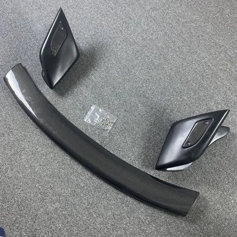 Автомобильный Стайлинг неокрашенный черный FRP Style GT 86 BRZ спойлер на заднее крыло