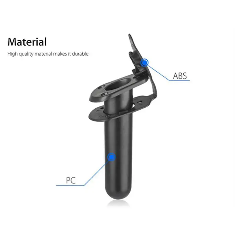 

Fishing Rod Holder Plastic Marine Rubber Fishing Rod Base Rowing Boat Abs Plastic Fishing Rod Holder Fishing Rod Seat Marine