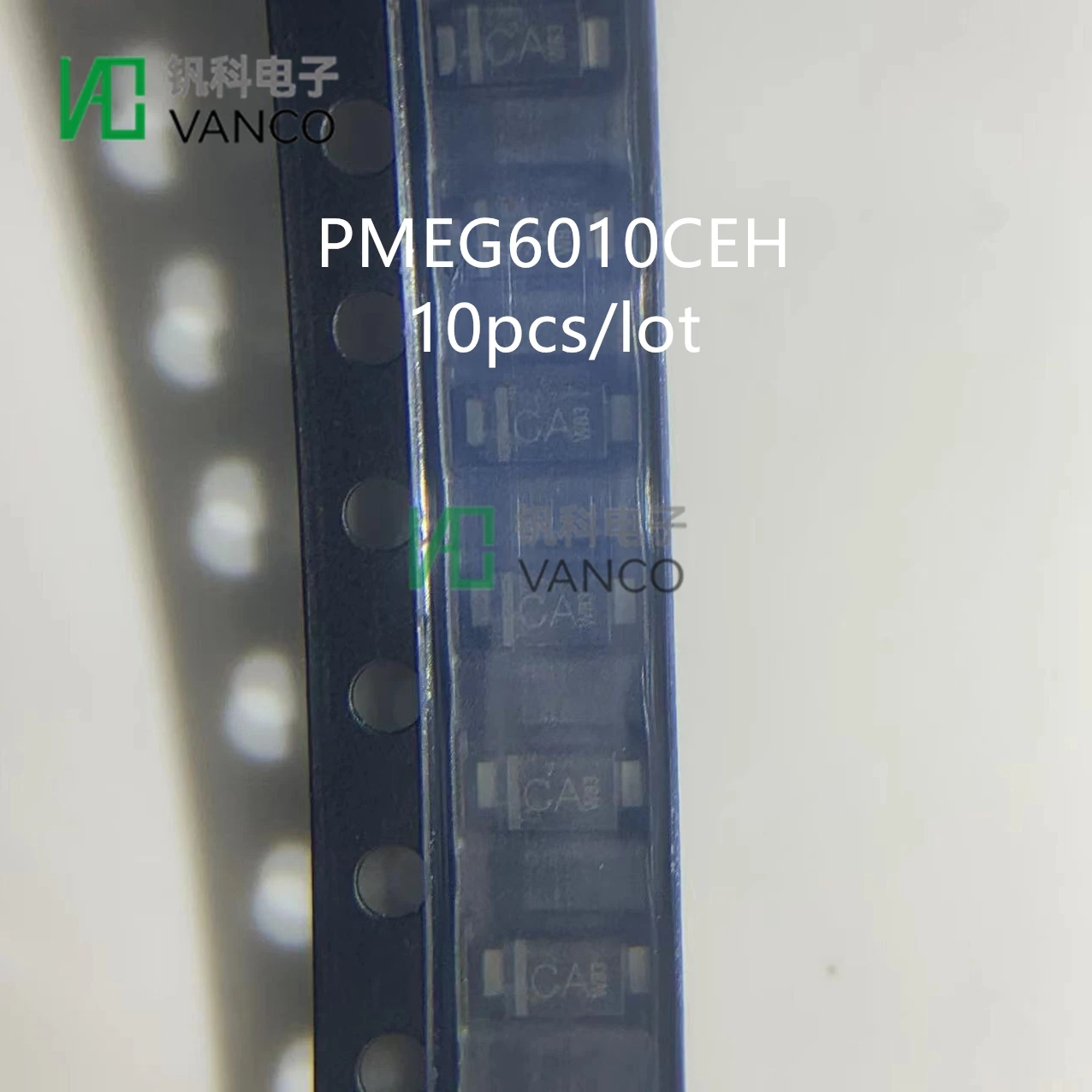 

Комплект транзисторов PMEG6010CEH CA 60V 1A SOD123F в Sctock, 10 шт./партия