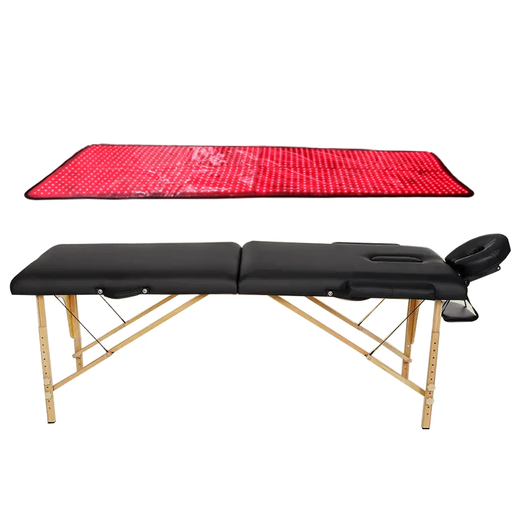 

660nm 850nm Red Lights & Infrared Therapy Panel Large Pain Relief Therapy Bed for Deep Penetrate Therapy Full Body Treatment