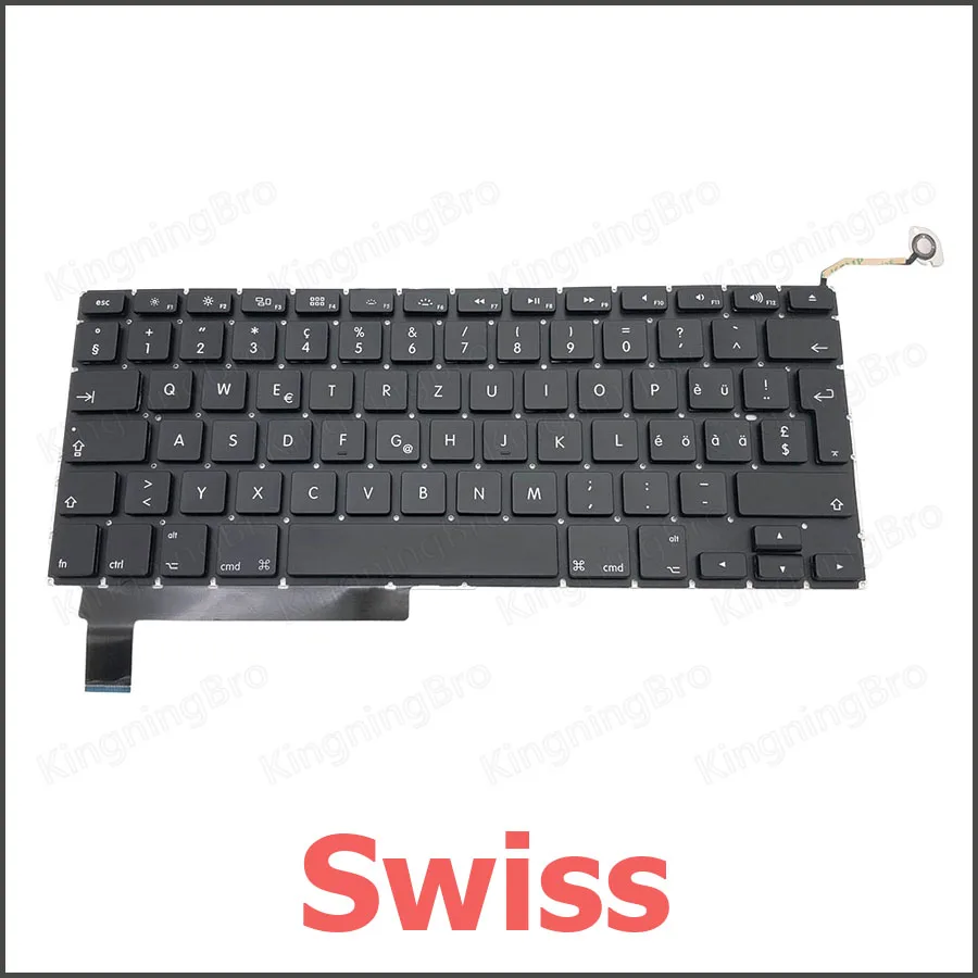 Новая сменная клавиатура/набор винтов для MacBook Pro 15 дюймов A1286 клавиатура