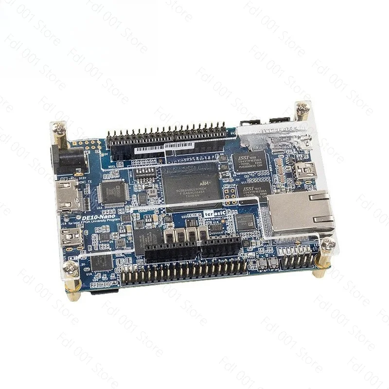 Фото Плата разработки FPGA CycloneV SoC ARM Cortex-A9, оснащенная ADC, G-сенсором, Ethernet, HDMI, совместимая с Arduino