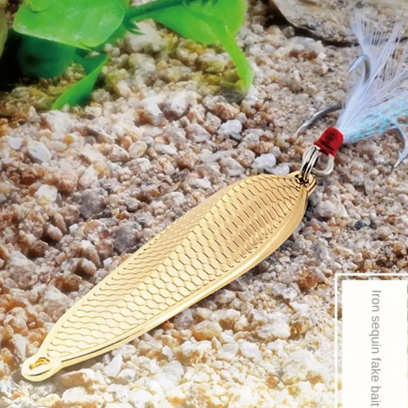 

1PCS Metal Spinner Spoon Trout Fishing Lure Hard Bait Sequins Noise Perch Warp Mouth Artificial Bait Small Hard Sequins Spinner