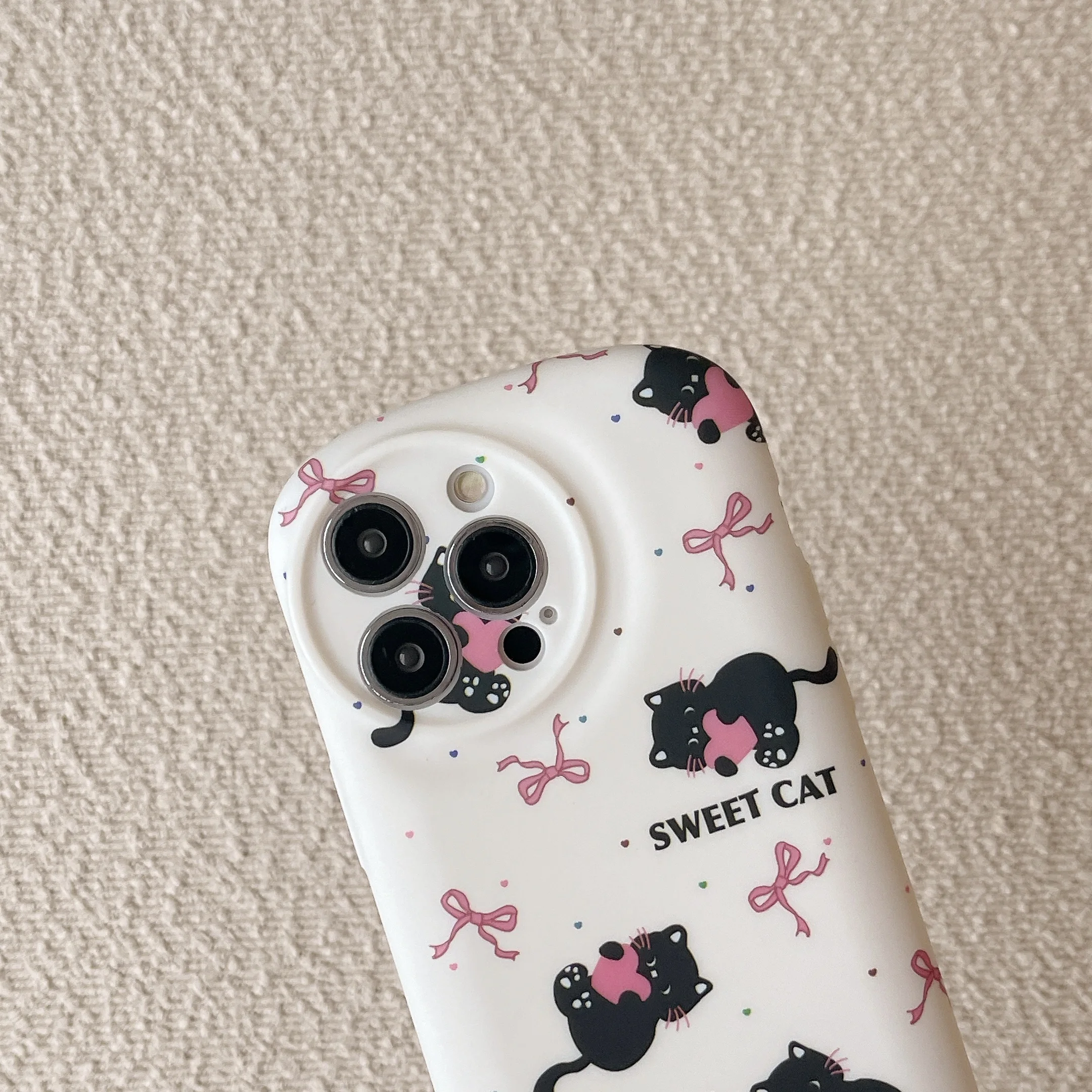 Милый капсульный полноэкранный чехол для телефона с изображением котенка iPhone 15