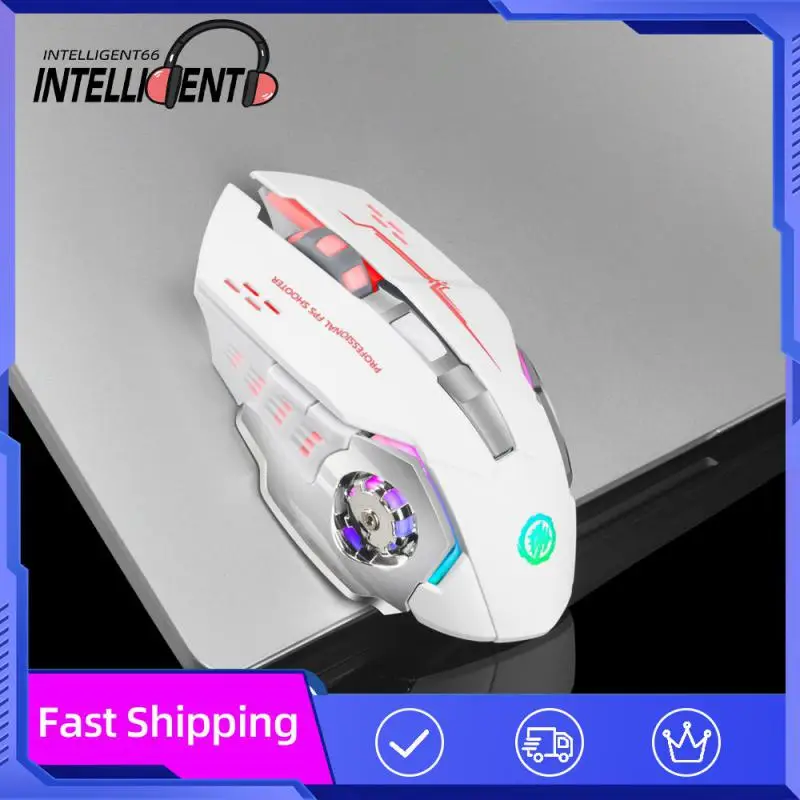 

Ergonomic Design Remote Mouse Energy-saving Electricity Relieves Hand Fatigue Mouse Rechargeable Rgb Mouse Mute Mouse