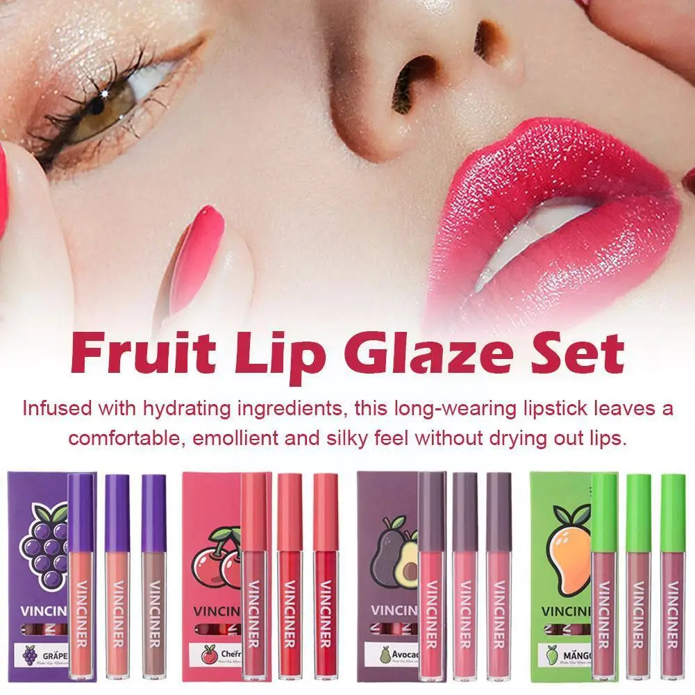 

Lipgloss Makeup Liquid Lipstick Makeup Matte Long Lasting Waterproof Lipsticks Sexy Makeup Velvet Fading Cosmetic Red Not P K3Q9