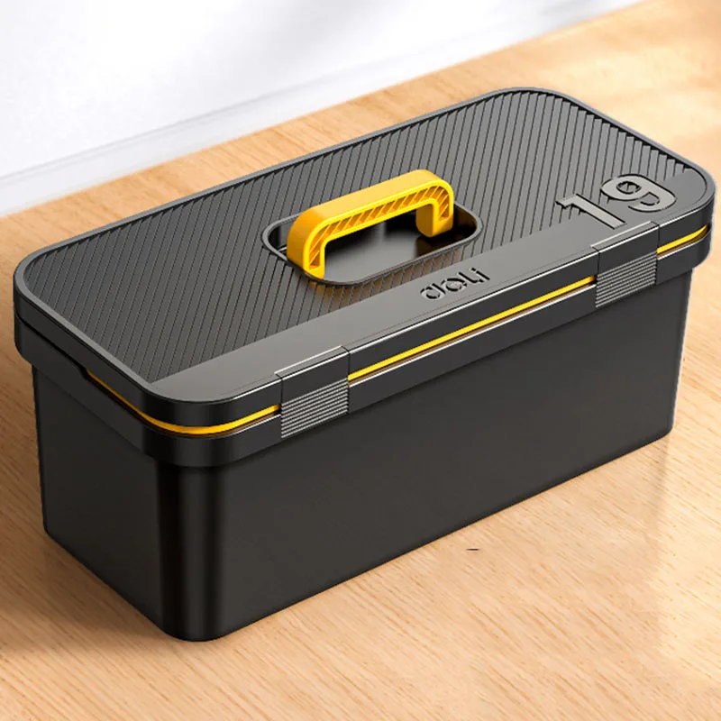 Large-capacity Carry Portable Tools Box Waterproof Shockproof Case Hard Plastic Professional Boxs Suitcase Safety Empty Toolbox