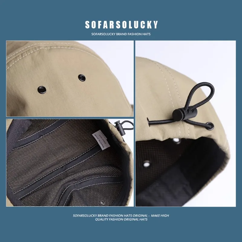 Американская короткополая бейсболка в стиле ретро летняя тонкая быстросохнущая