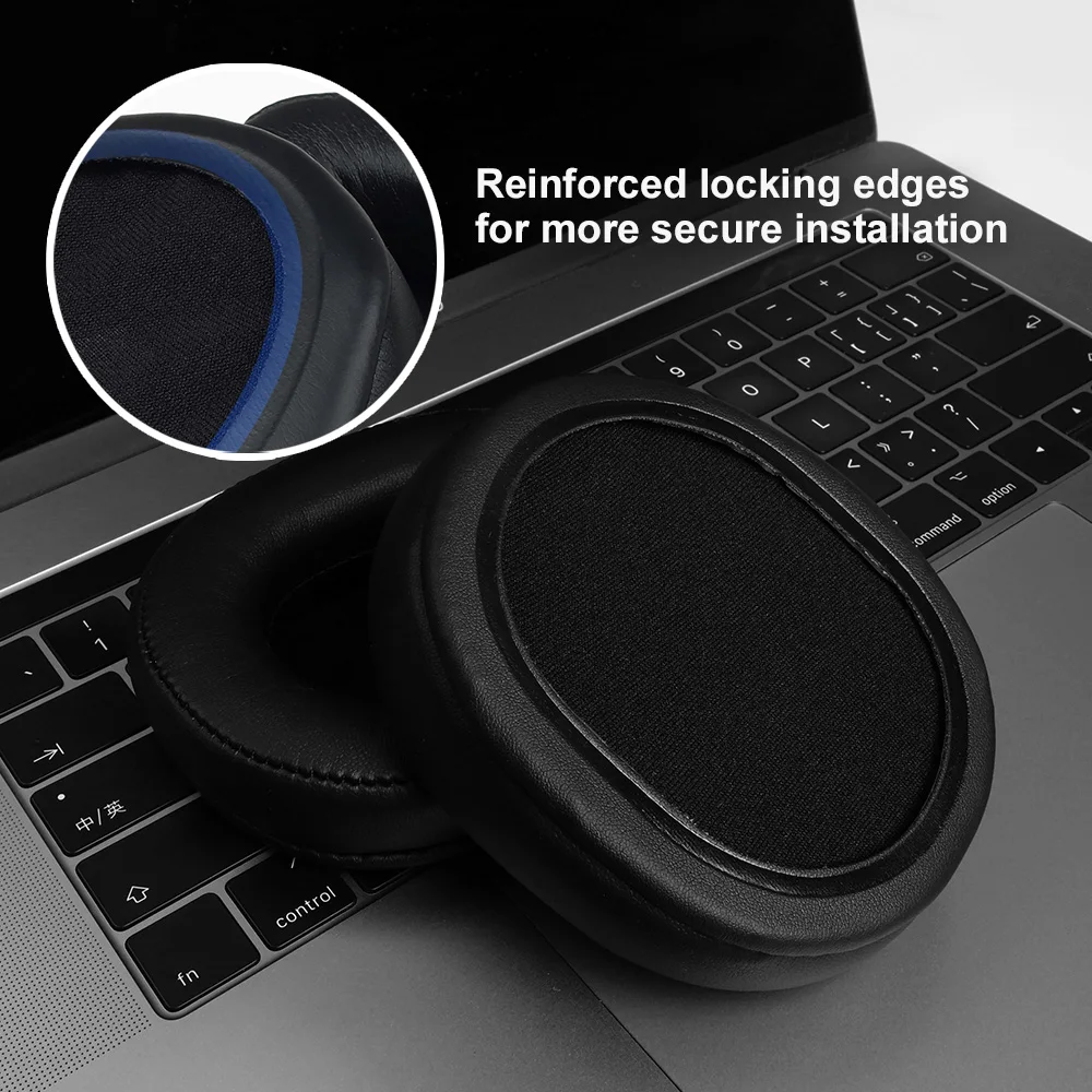 Подушечки для наушников для Redragon H370 Cadmus, сменные подушечки для наушников, наушники, мягкая ткань, чехлы для памяти, губка (art.: 3920cd5983504) - 3920cd5983504