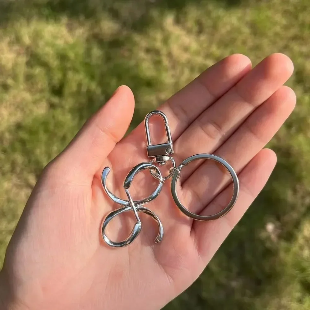 Металлический брелок для ключей Kpop Idol Æ с логотипом группы WINTER NINGNING