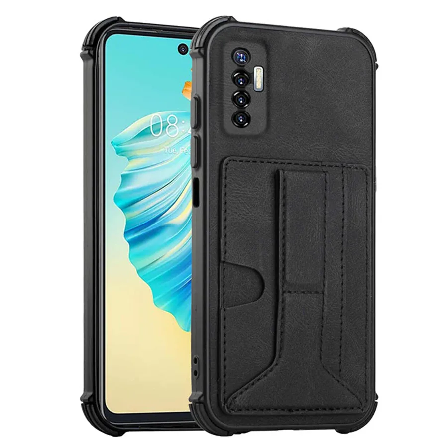 Противоударный чехол для Tecno Camon 17P 2021 задняя крышка 17 18 Pro 18i Pova 2 Spark 8C 7 Hot 10 11 Play Etui |