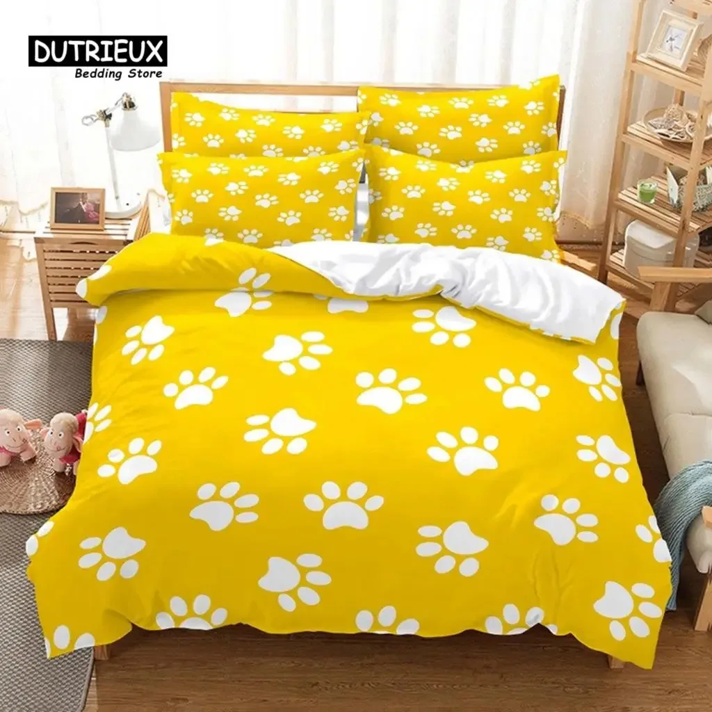 Flamingo Bedding Set 3Pcs Duvet Cover Soft Comfortable Breathable For Bedroom Guest Room Decor