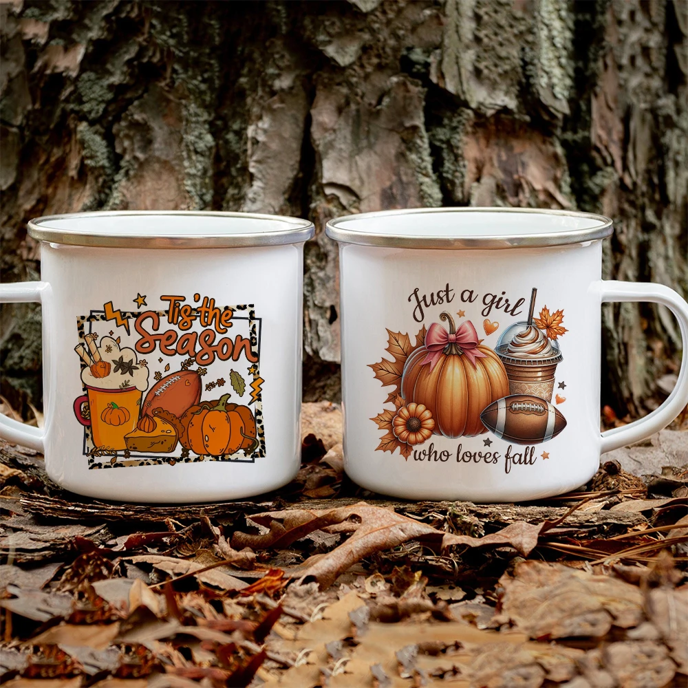 Кружка с надписью Just A Girl Who Loves Fall кружки Hello кофейная чашка тыквой специями латте