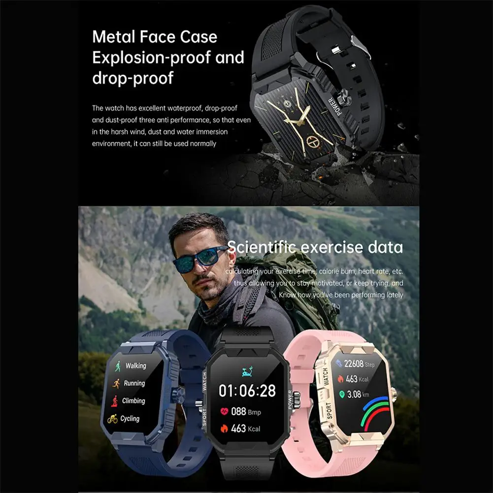 Fw06 Smart Watch Bluetooth-compatible Call Blood Oxygen Heart Rate Monitor Offline Payment Sports Bracelet