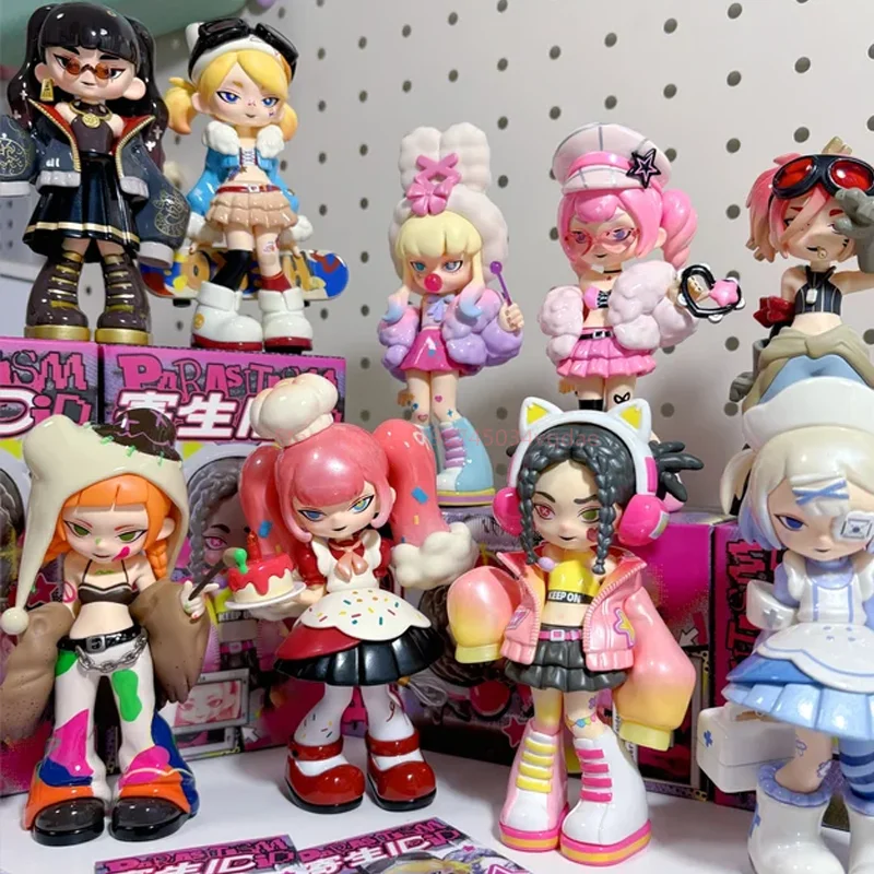 Фото Yandere Girls V3 Parasitism Id Series слепая коробка игрушки кукла Yandere Mystery Box ПВХ модель подарки модный игровой орнамент игрушки-сюрпризы №5