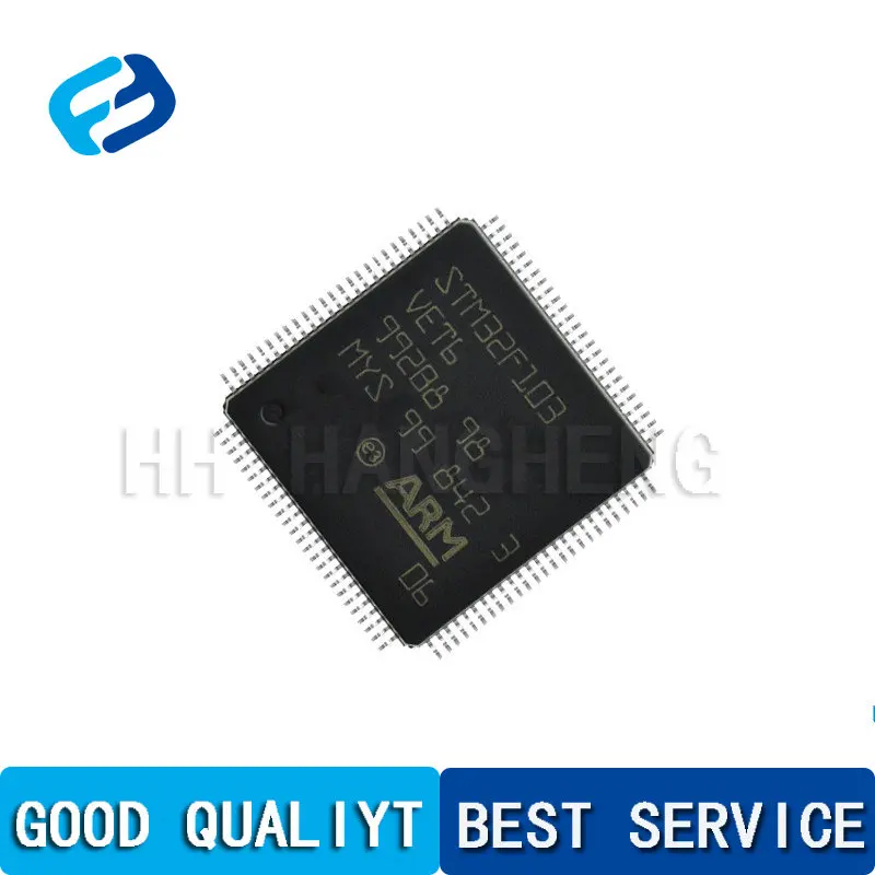 

10PCS/LOT 100% New Original STM32F103VET6 STM32F103 LQFP100 32 Bit Microcontroller CORTEXM3 512K