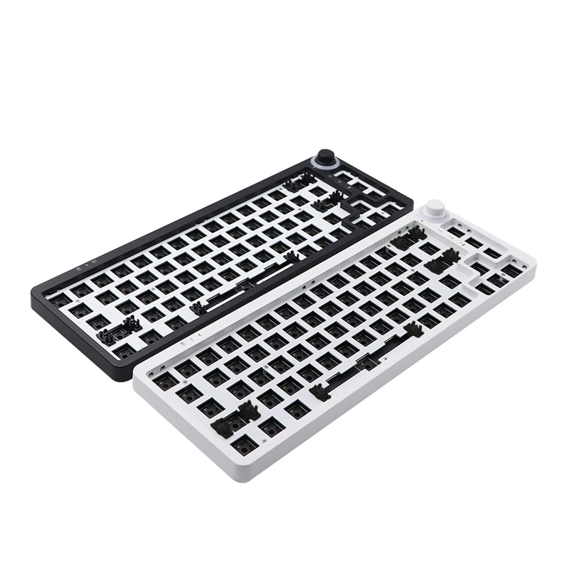 

LK67/TM680 Hot Swap Mechanical Keyboard DIY Kit Wired Mode Compatiable3/5 Pins Cherry Switches Knob RGB Keyboard