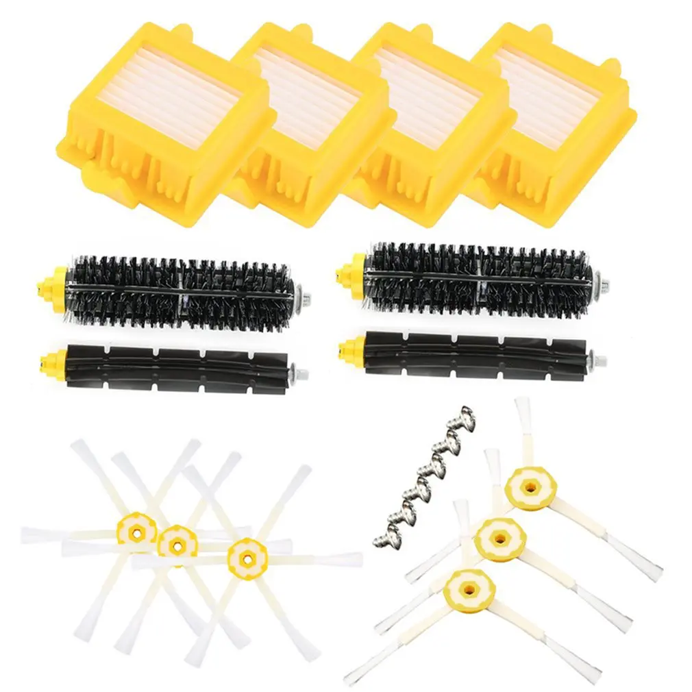 

Sweeper Accessories For Room-ba 7 Series Triangle Side Brushes R303 Hexagonal Side Brushes R306 Filters R309 Rubber Brushes