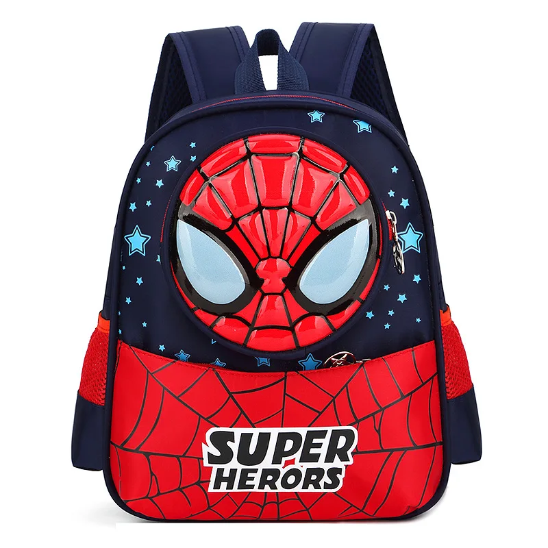 

Disney Anime Surrounding New Children's Cartoon Spider Man Schoolbag with Spine Protector Breathable and Cute Backpack