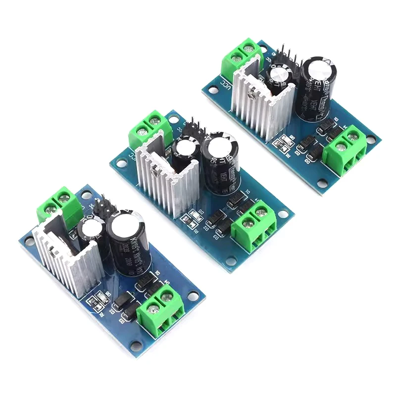 LM7805 LM7809 LM7812 модуль источника питания с тремя терминалами